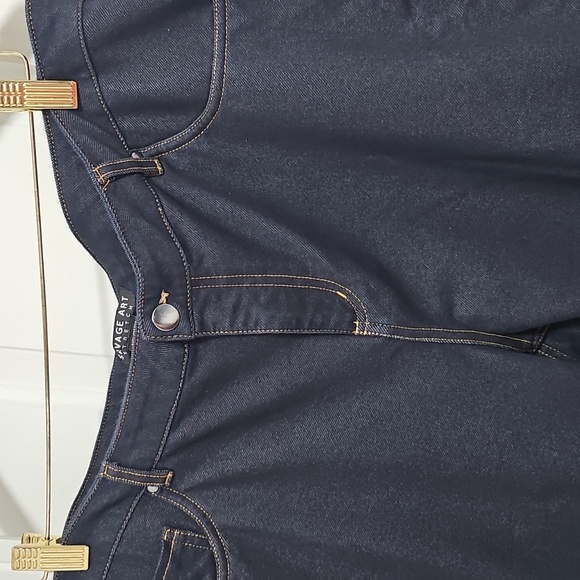 Dark Denim Capri Pants - Picture 7 of 9